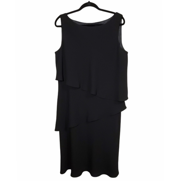 Jones New York Dresses & Skirts - Jones New York Ruffle Crew Neck Formal Dress